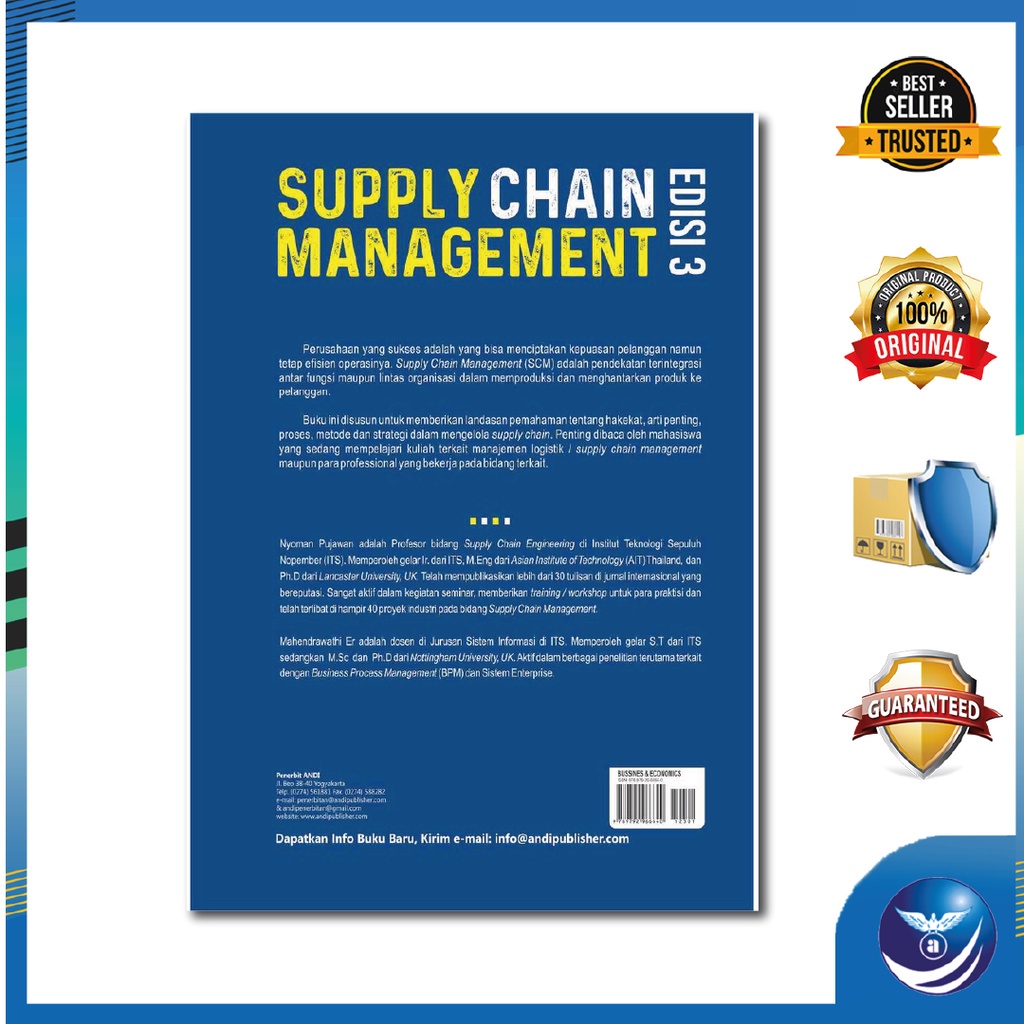 Jual BUKU ORIGINAL Buku Supply Chain Management Edisi 3 - I Nyoman ...