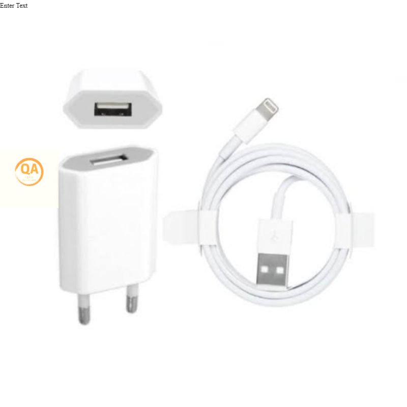 Jual (Bergaransi) Charger Iphone Xs Compitible with Ip 7 8 6 5 PLUS X