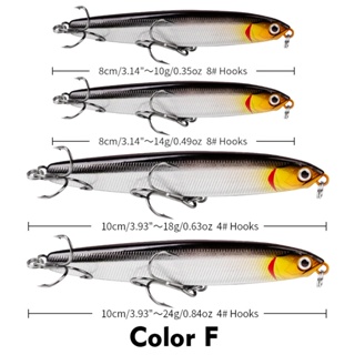 Jual PROBEROS Lure Pensil Swimbait Casting Minnow Sinking 10g