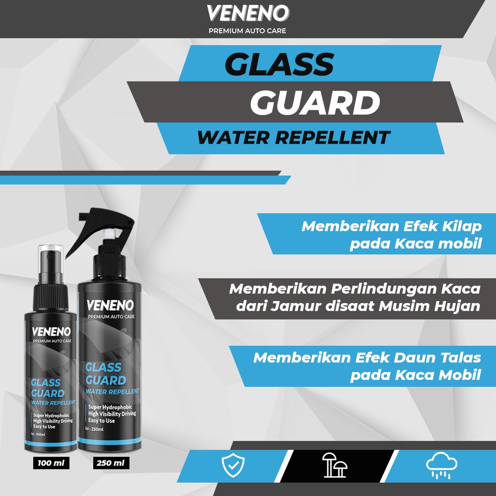Jual Coating Untuk Kaca Mobil, Bebas Jamur dan Efek Daun Talas - Veneno ...