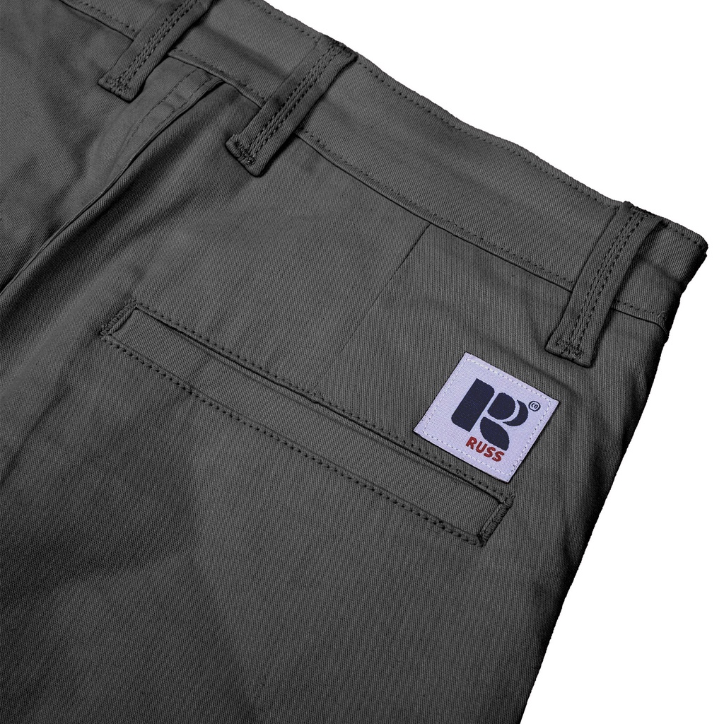 Jual Russ Short Chino Pants Suspect Dark Grey | Shopee Indonesia