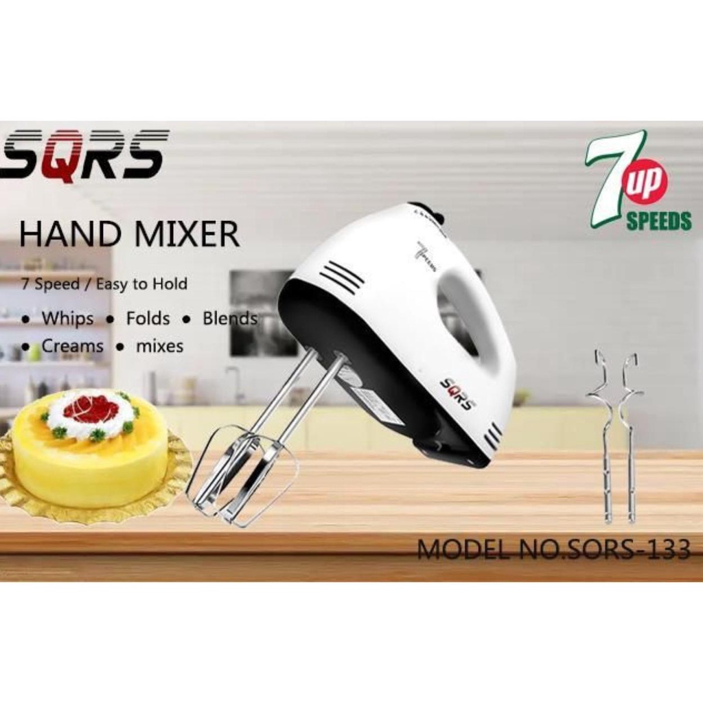 Jual Hand Mixer Elektrik Pengaduk Adonan Roti Kue Speed Alat Pengocok