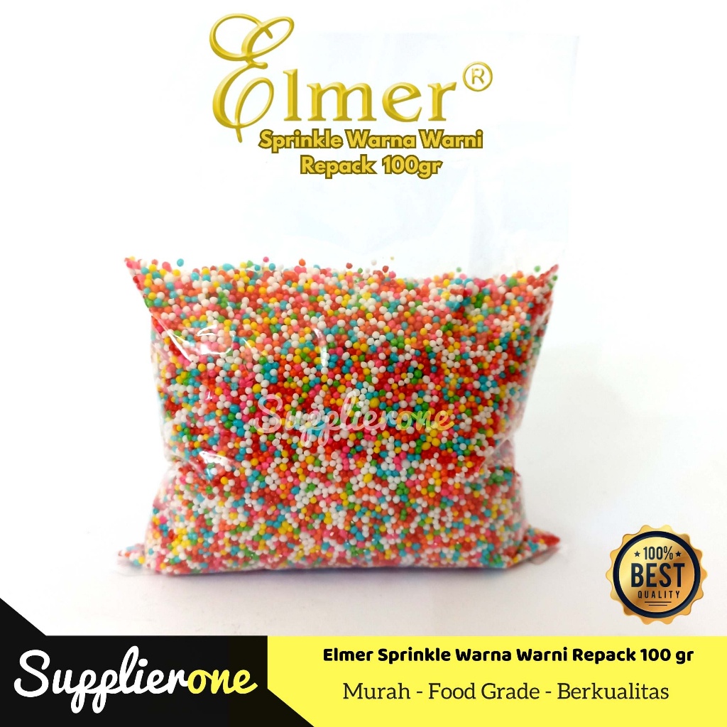 Jual Elmel Springkle / Springkle Warna Warni Repack 100 & 250gr ...