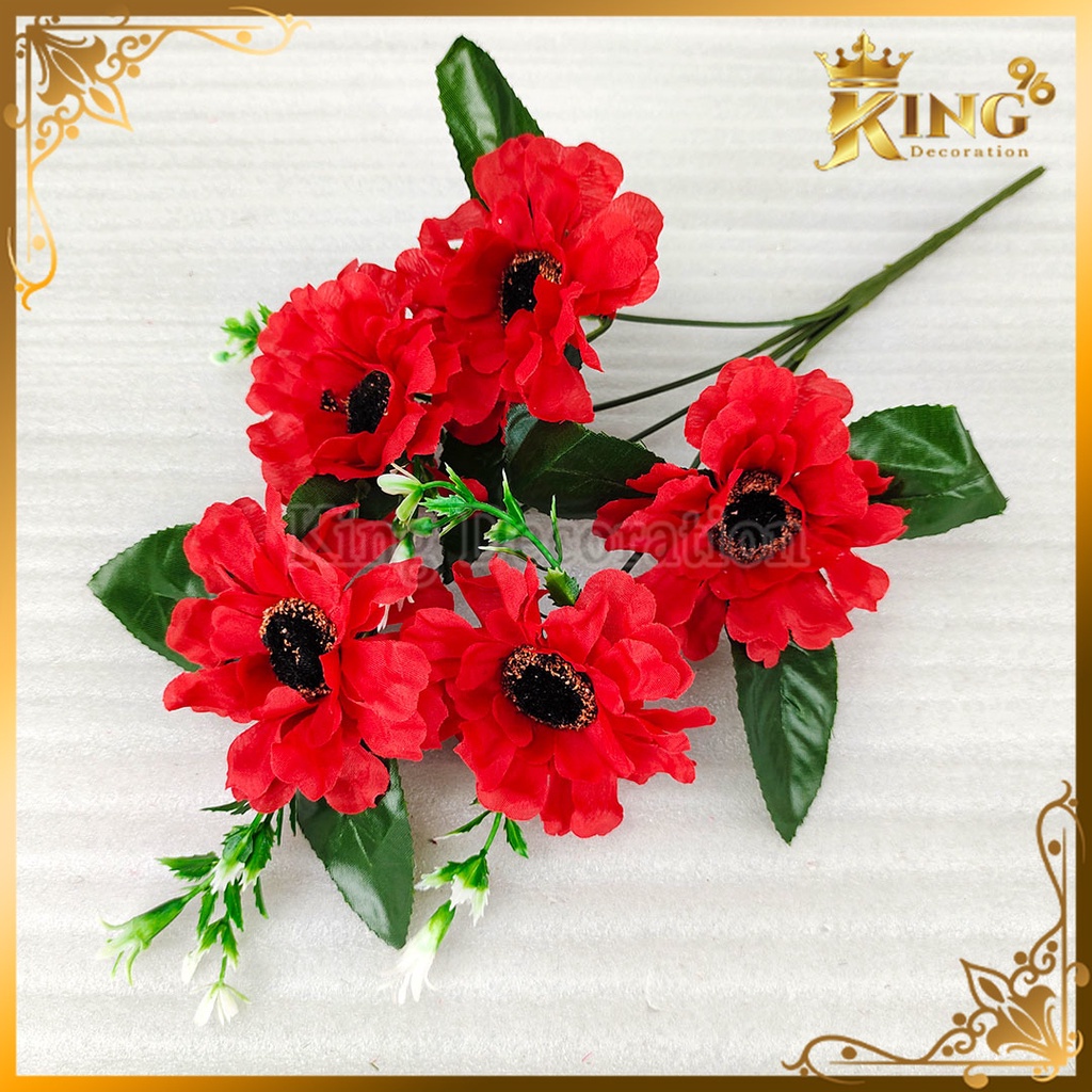 Jual Bunga Garbera Cabang 5 - Dekorasi/ Hiasan/ Pernikahan/ Artificial