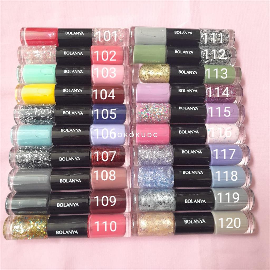 Jual Bpom Part Bolanya Nail Polish Kutek Warna Dua Sisi Kutek Pastel