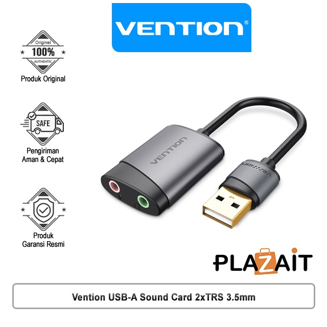 Jual Vention CDK USB-A Sound Card 2xTRS 3.5mm | Shopee Indonesia