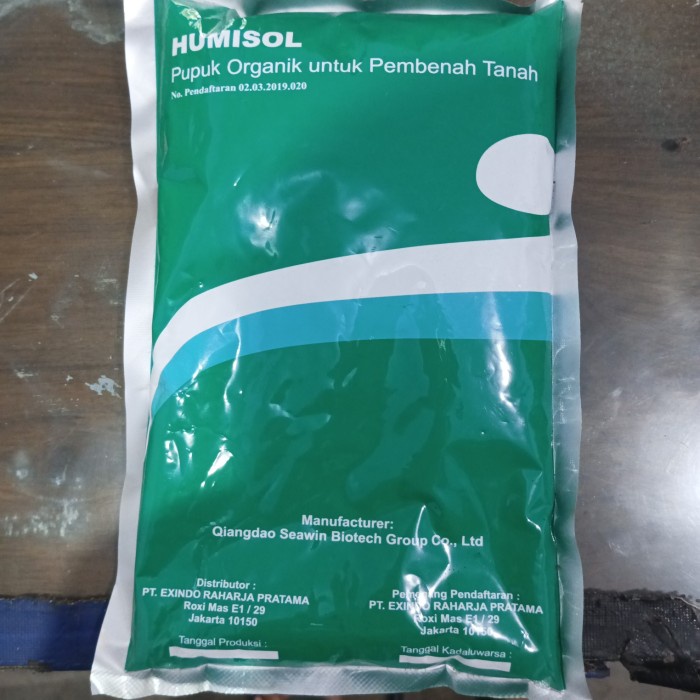 Jual Pupuk Organik Dan Pembenah Tanah Humisol Original Pabrik Shopee