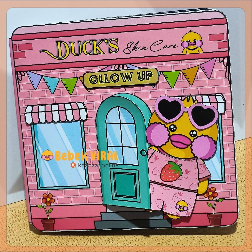 Jual Ducks Skin Care Anti Air paper duck mainan edukatif anak