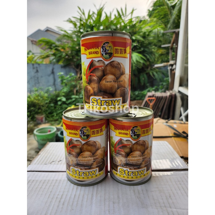 Jual Jamur Merang Mamata Straw Mushroom 425gr Shopee Indonesia