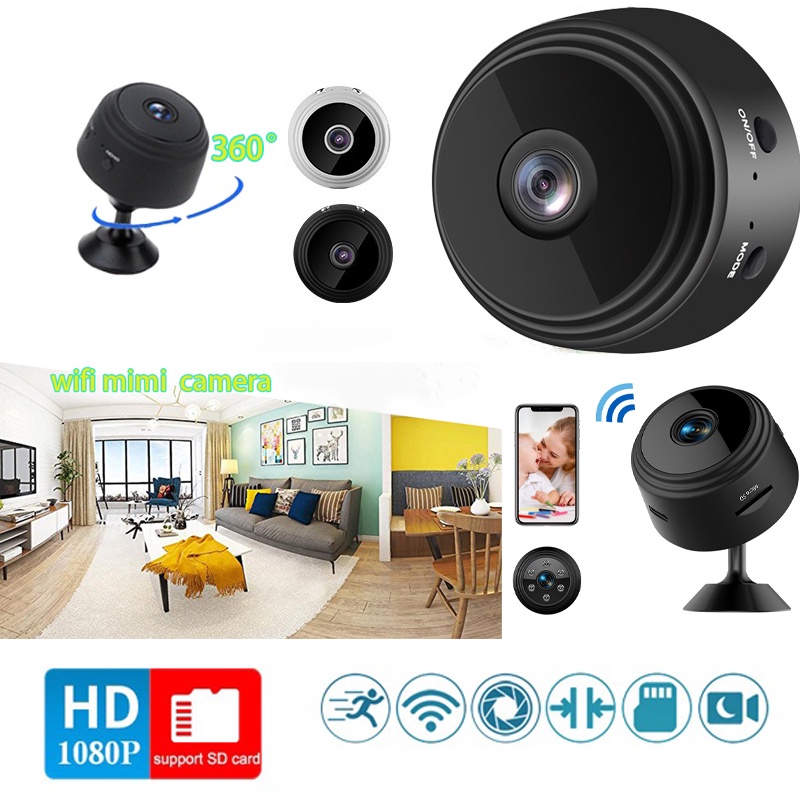 Jual Home Safety And Security Camera Wireless A9 Mini Camera Wifi Hd ...