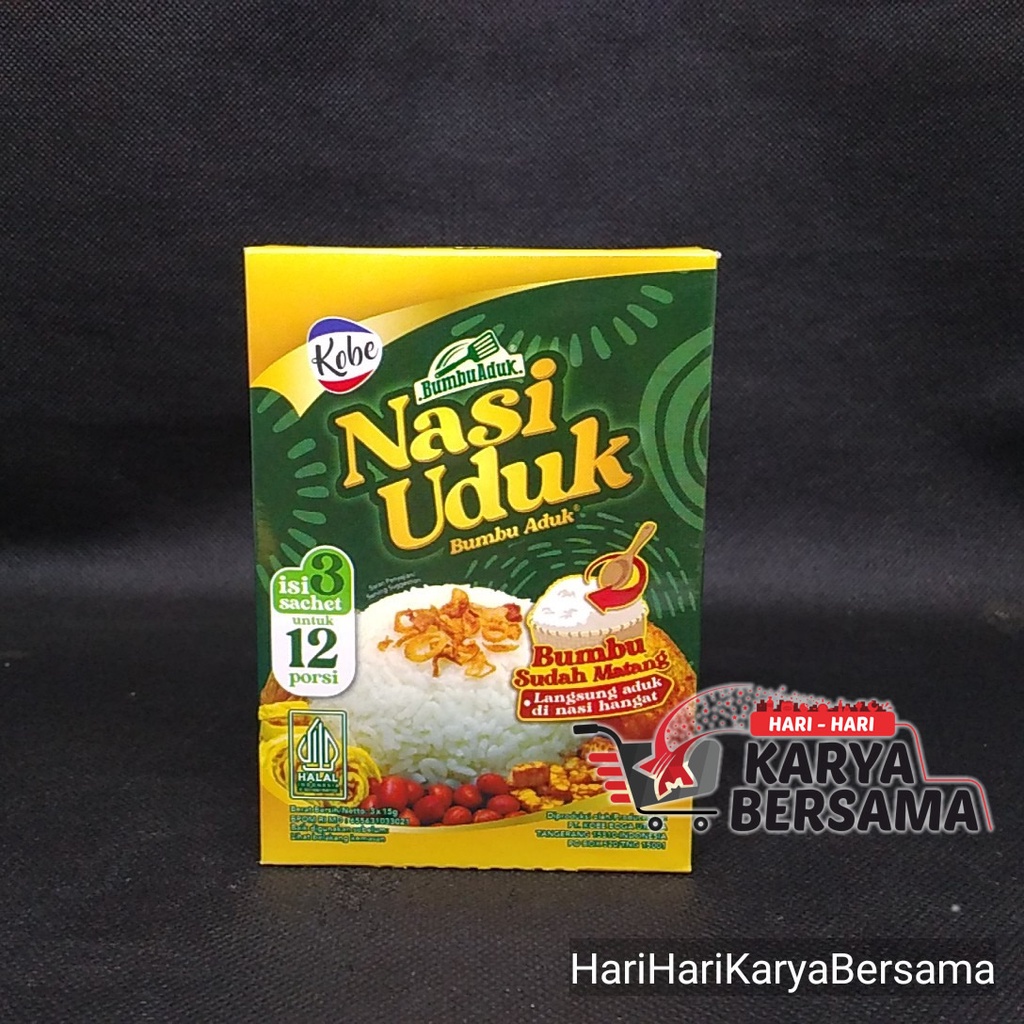 Jual Bumbu Masak Instant Kobe Bumbu Aduk Nasi Uduk Box Isi S X Gr