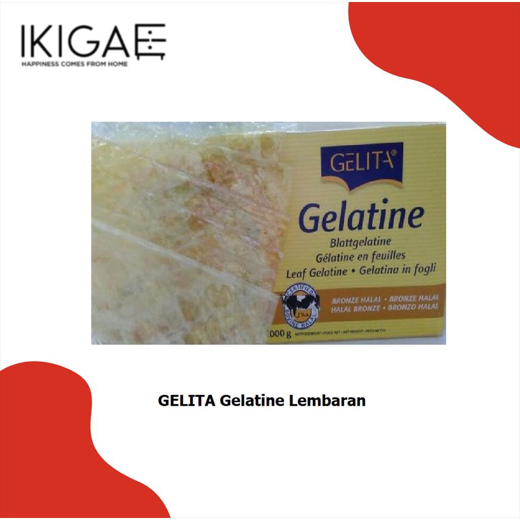 Jual Gelita Gelatin Lembaran / Gelatine Sheet HALAL Shopee Indonesia