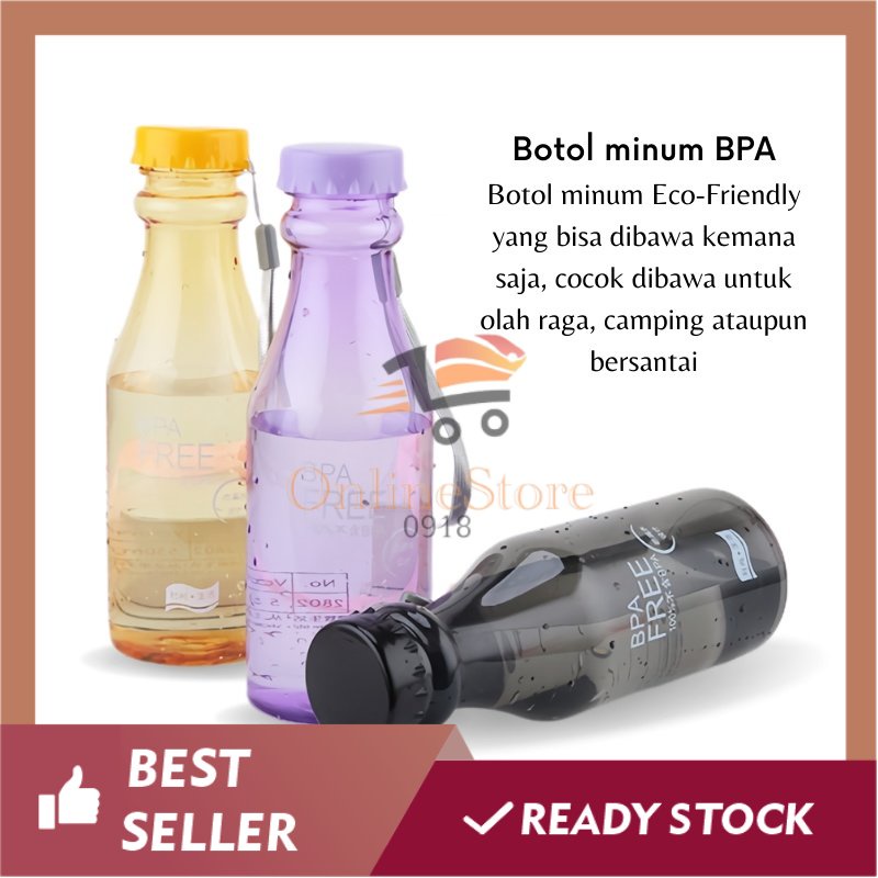 Jual OS - E303- Botol Minum BPA Colourfull / Botol Minum Unik ...