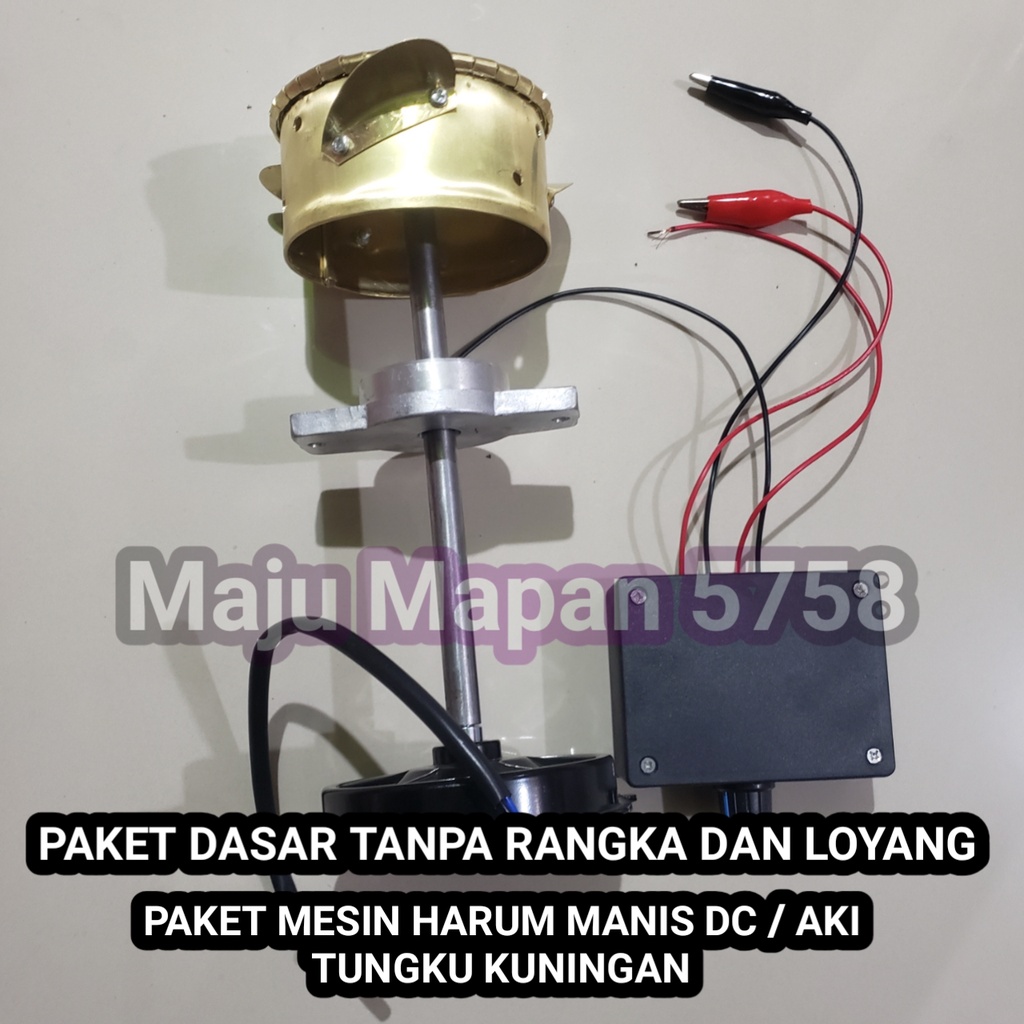 Jual Paket Dasar Mesin Harumanis Dc Aki Tungku Kuningan Tanpa Rangka