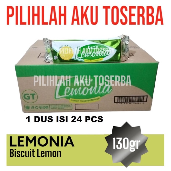 Jual Biskuit Nissin Lemonia Lemon Cookies 130 Gr Harga 1 Dus Isi 24