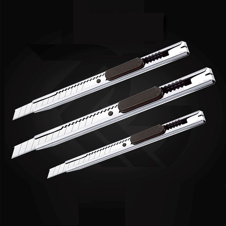Jual SB CUTTER STAINLESS STEEL cuter pisau tajam kater stainles awet ...