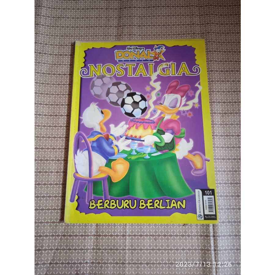 Jual komik donal bebek edisi nostalgia berburu berlian | Shopee Indonesia
