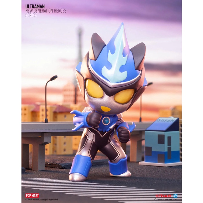 POP MART Ultraman New Generation Heroes Action Figures - 9/9 Set Random Box Collection