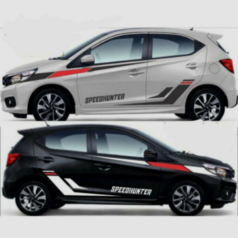 Jual Stiker Sticker Setiker Striping Cutting Mobil Honda Brio Agra Sigra Mobilio Agya Calya Ayla