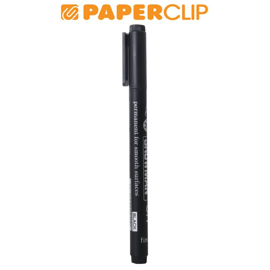 PULPEN / PEN OHP SNOWMAN OPF PERMANENT BLACK (2)