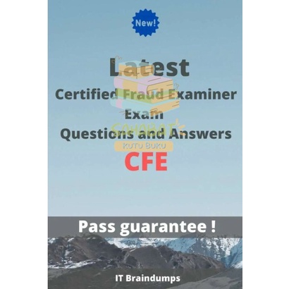 Jual BUKU 2021 CFE CERTIFIED FRAUD EXAMINER EXAM QUESTIONS AND ANSWER ...