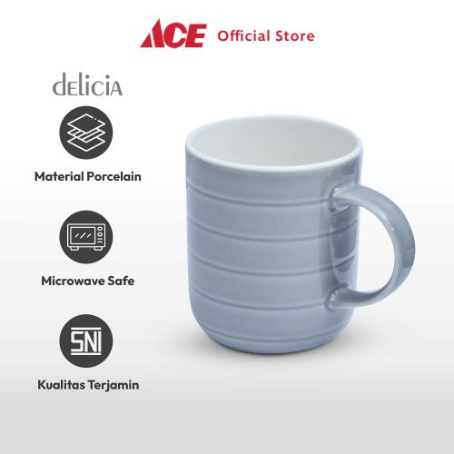 Jual Ace Delicia 280 ml Mug Bright Marble - Biru Gelas Dengan Handle ...