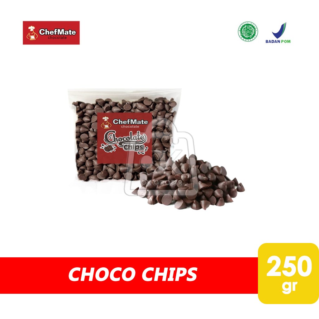 Jual Chocochip Chefmate Chocolate Chips Coklat (250 gr) | Shopee Indonesia