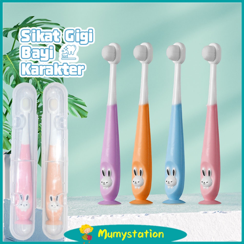 Jual Mumystation Sikat gigi anak lembut training 2-12 tahun/Sikat Gigi