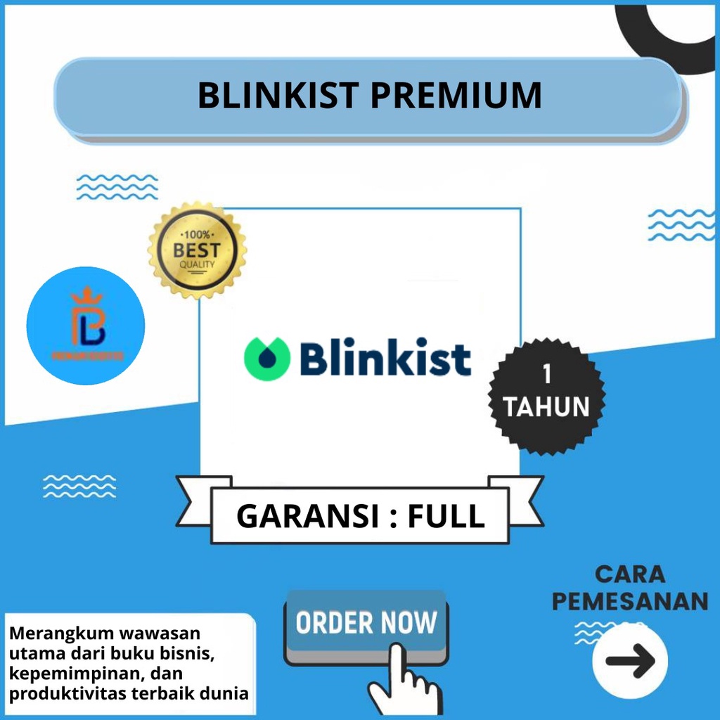 Jual Blinkist Premium 1 Tahun Original Resmi Murah Bergaransi Shopee