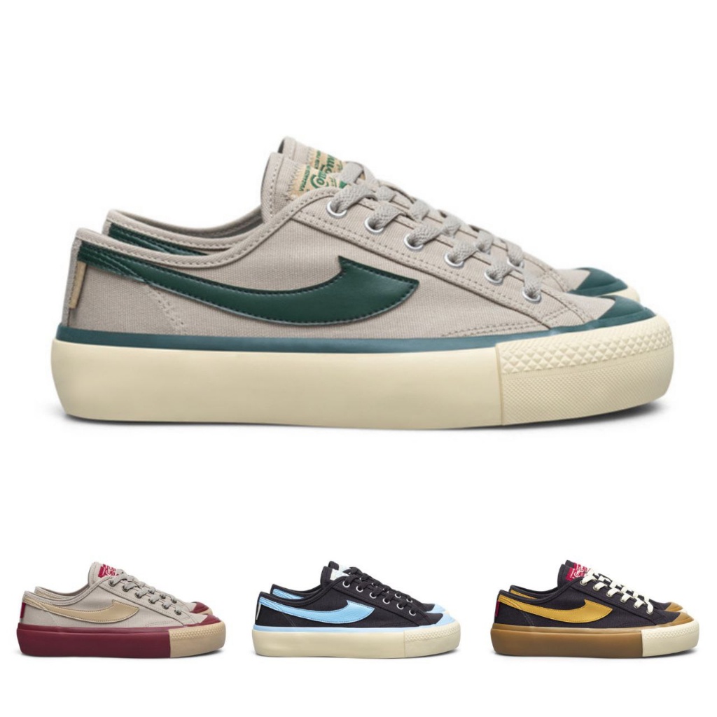 Jual [ORIGINAL] SEPATU COMPASS GAZELLE LOW WAFER GREEN / WAFER MAROON ...