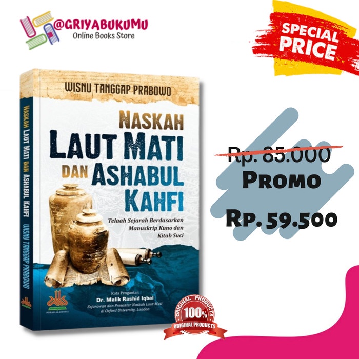 Jual Buku Naskah Laut Mati Dan Ashabul Kahfi Telaah Sejarah Berdasarkan