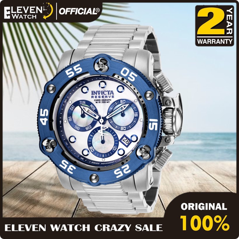 Promo Jam Tangan Pria Invicta 28548 Reserve Sea Hunter Propellar Original BM Garansi 2 Tahun COD 100 Authentic