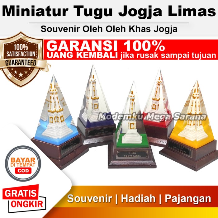 Jual Souvenir Miniatur Tugu Jogja Limas Oleh Oleh Khas Jogja Yogyakarta