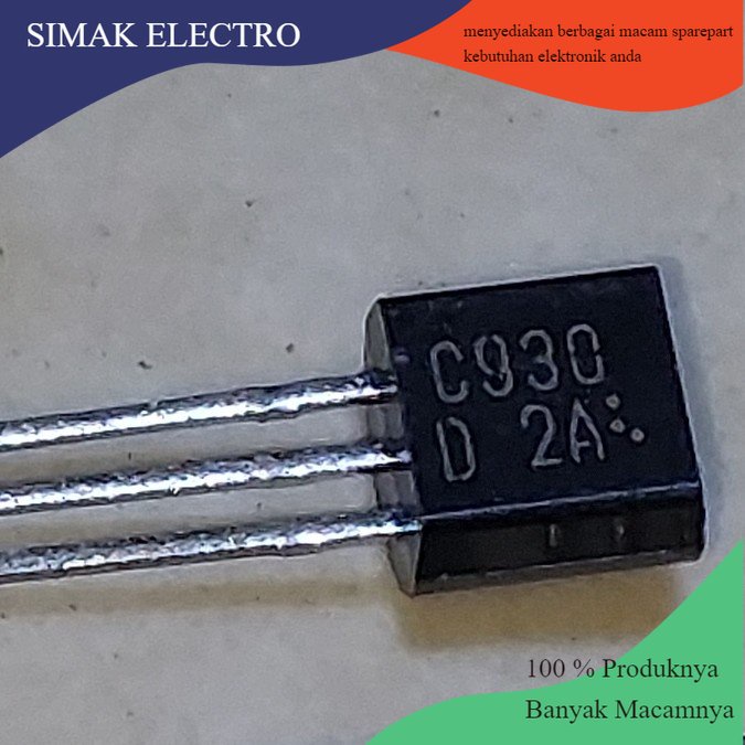 Jual C930 Original Sanyo 2SC930 2SC C 930 NPN Transistor RF To-92 15V ...