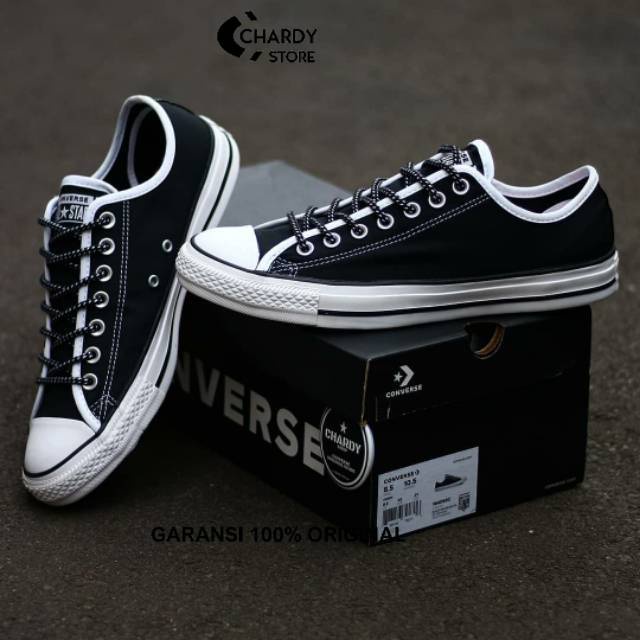 Jual Sepatu Sneakers Pria CONVERSE CT AS Ox Get Tubed Board Black White Original 164093C Shopee Indonesia