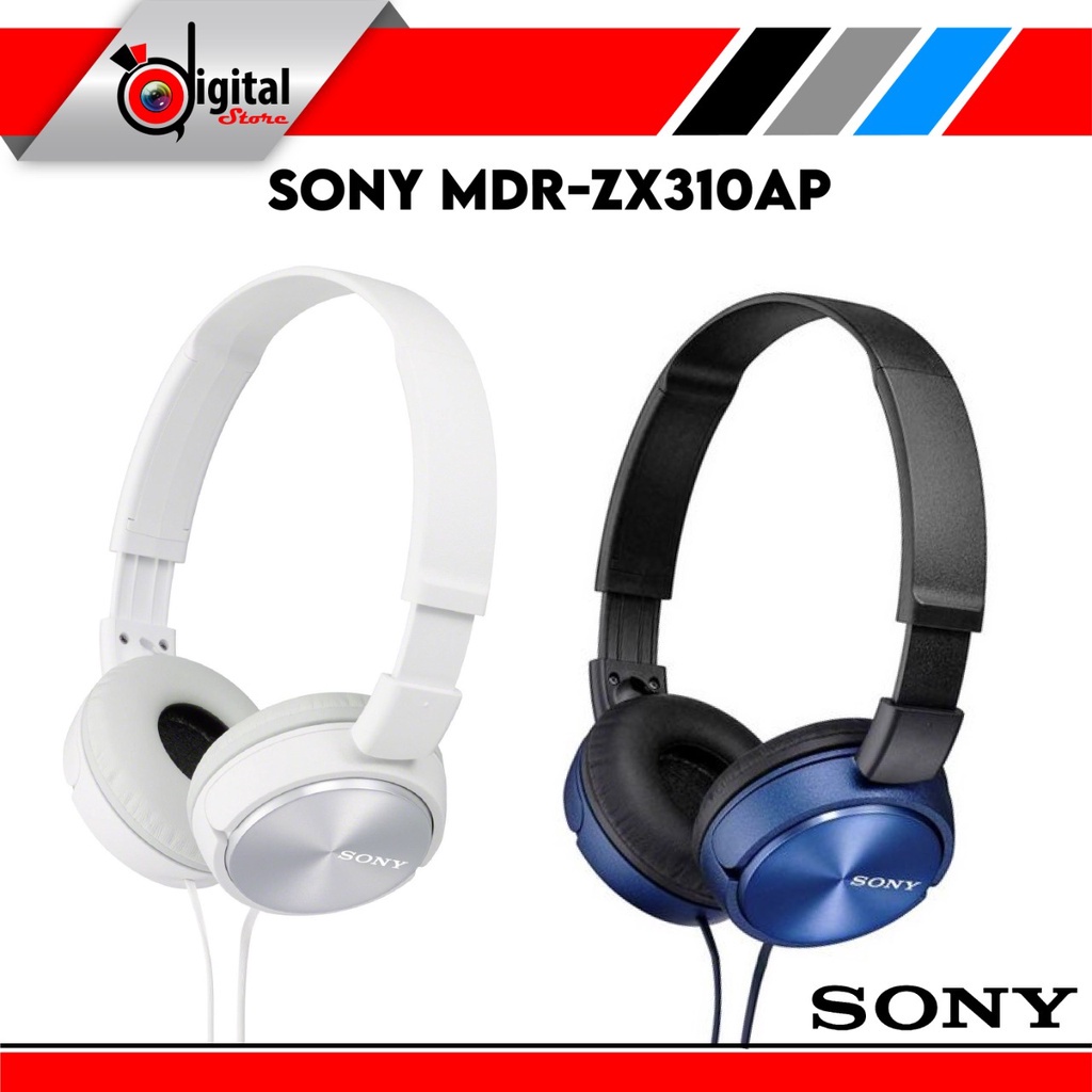 Jual Headphone Sony Mdr Zx310ap Zx310 Ap Monitoring Headphones Shopee Indonesia 6710