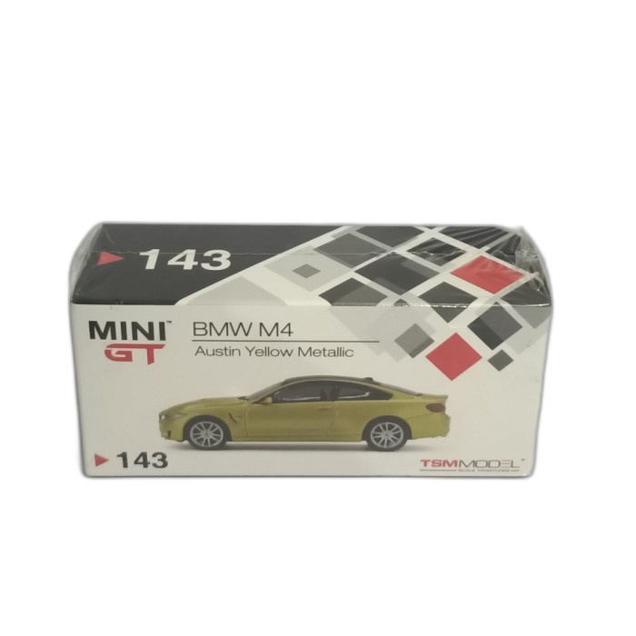 Jual Mini GT BMW M4 Austin Yellow Metallic -MGT00143 | Shopee Indonesia