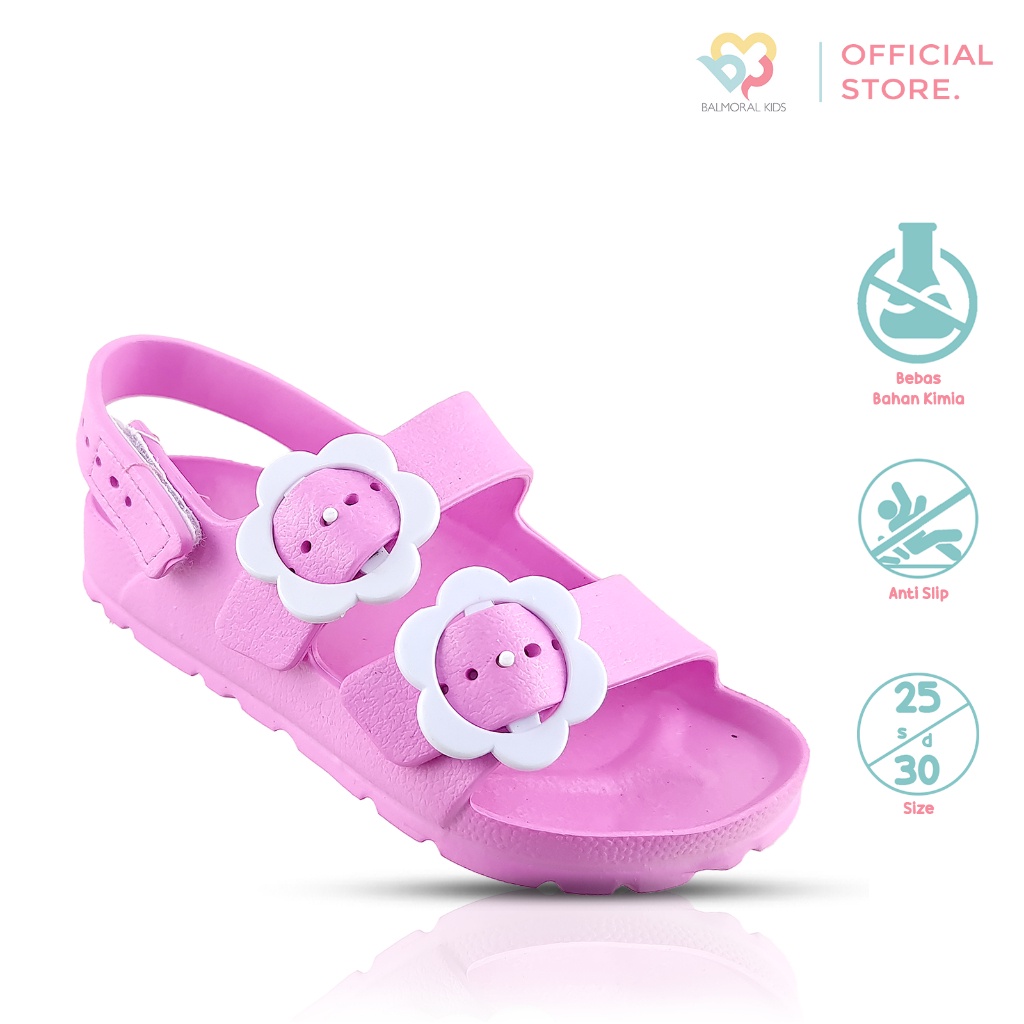 Jual BALMORAL KIDS Sepatu Sandal Clogs Perempuan Size 25 - 30 Easy Dry ...