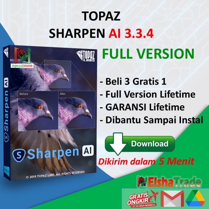 Jual PAKET TOPAZ AI TERBARU FULL VERSION Software Edit Foto | Shopee ...