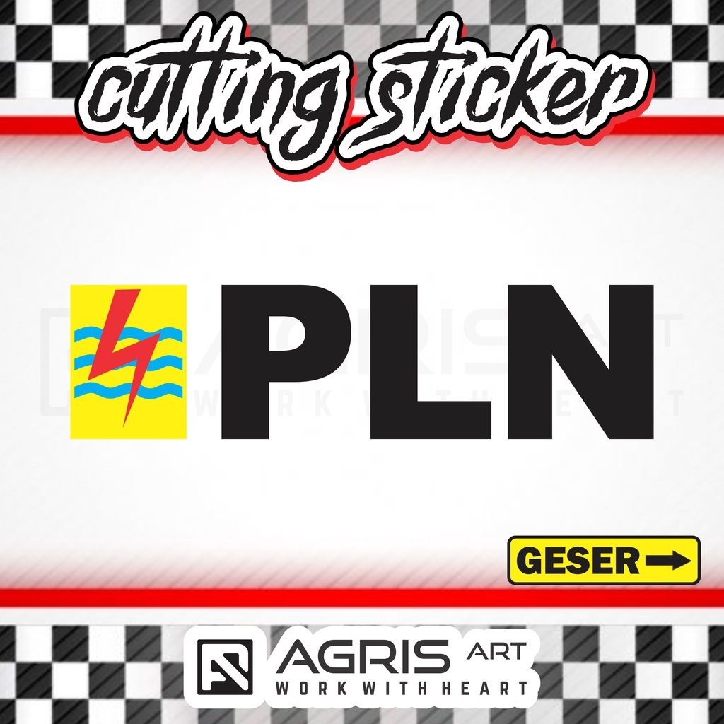 Jual cutting sticker stiker kaca kantor pln | Shopee Indonesia