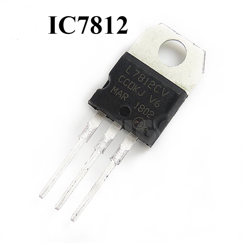 Jual IC Regulator Tegangan L7812CV TO-220 L7812 LM7812 7812 Positif ...