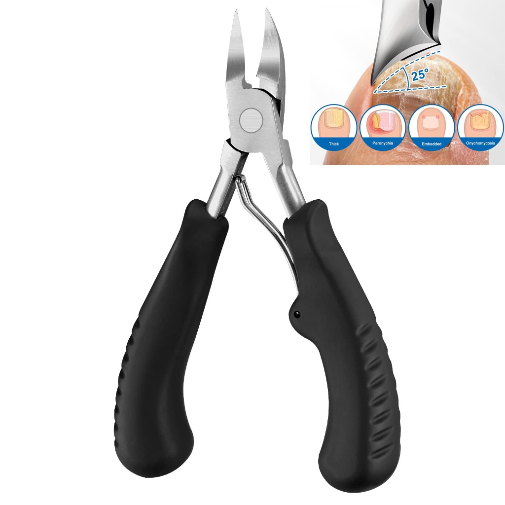 Jual Gunting Kuku Miring Stainless Steel Anti Cantengan Cuticle Nipper