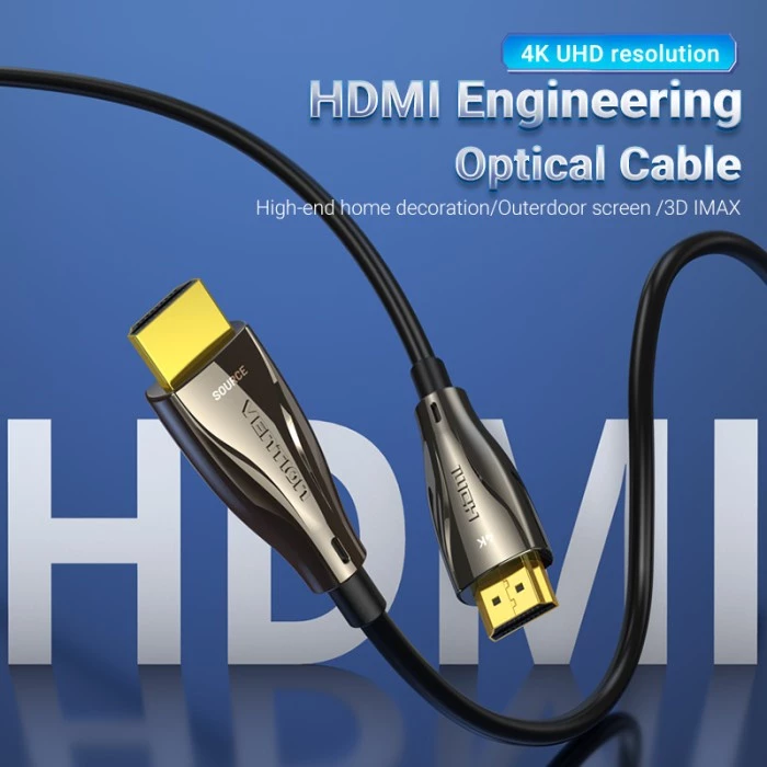 Vention Kabel HDMI Optical 25M High Speed Active Premium 25 Meter