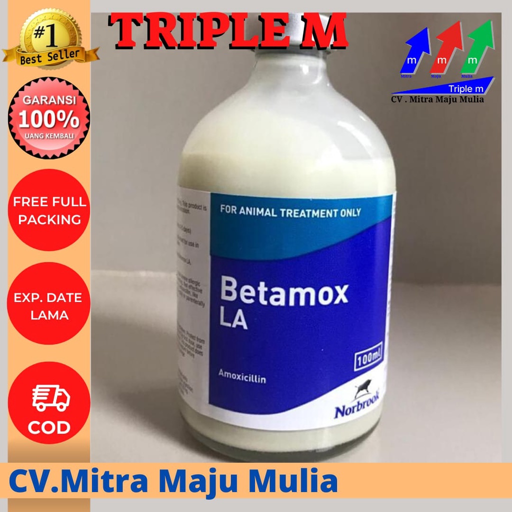 Jual Betamox LA 100 ml Inj MMM | Shopee Indonesia