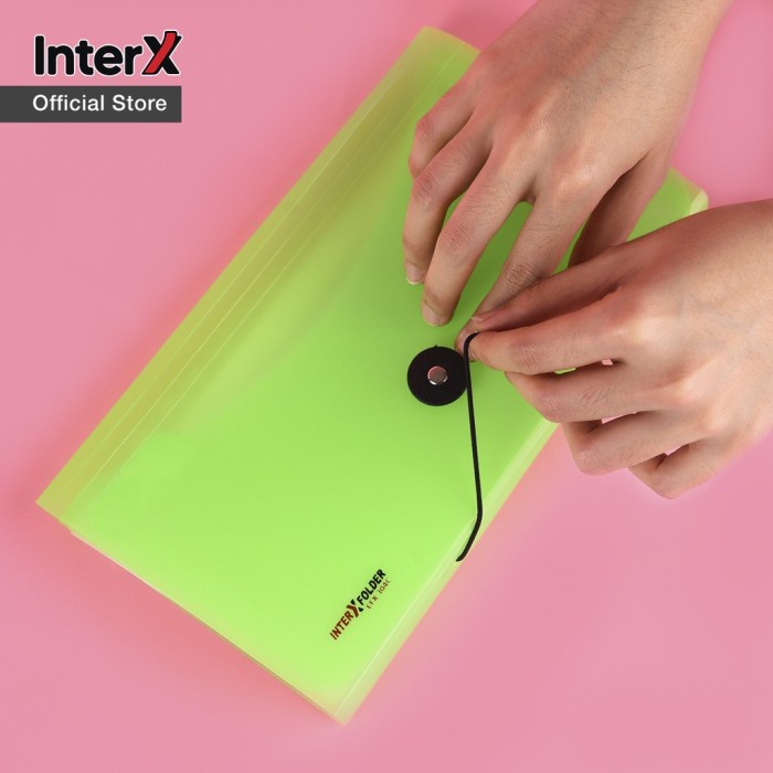 Jual Expanding File Tali Inter X Cheque Size Giro Elastic / Map Giro ...