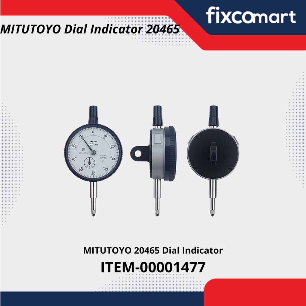Jual MITUTOYO 20465 Dial Indicator Shopee Indonesia