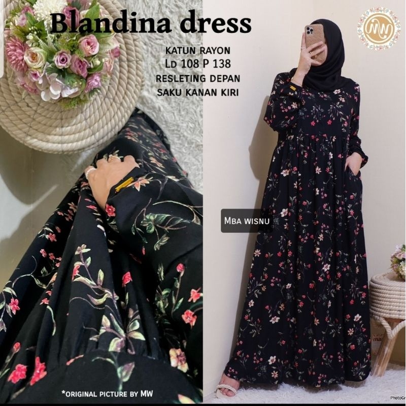 Jual Cute Dress Blandina Dress Aura Dress Lila Dress Bloom Dress Alna