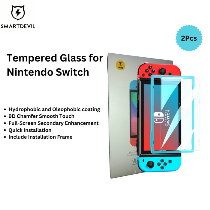 Jual Smart Devil Tempered glass for nintendo switch OLED | Shopee Indonesia