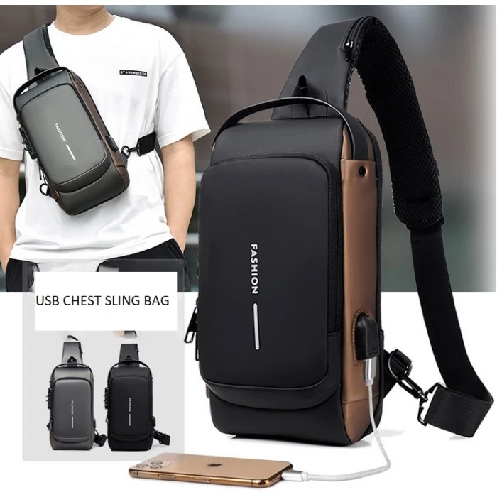 CIVETO TS207 Tas Selempang Pria Review: Tas Waterproof dengan Port USB Charging yang Super Praktis