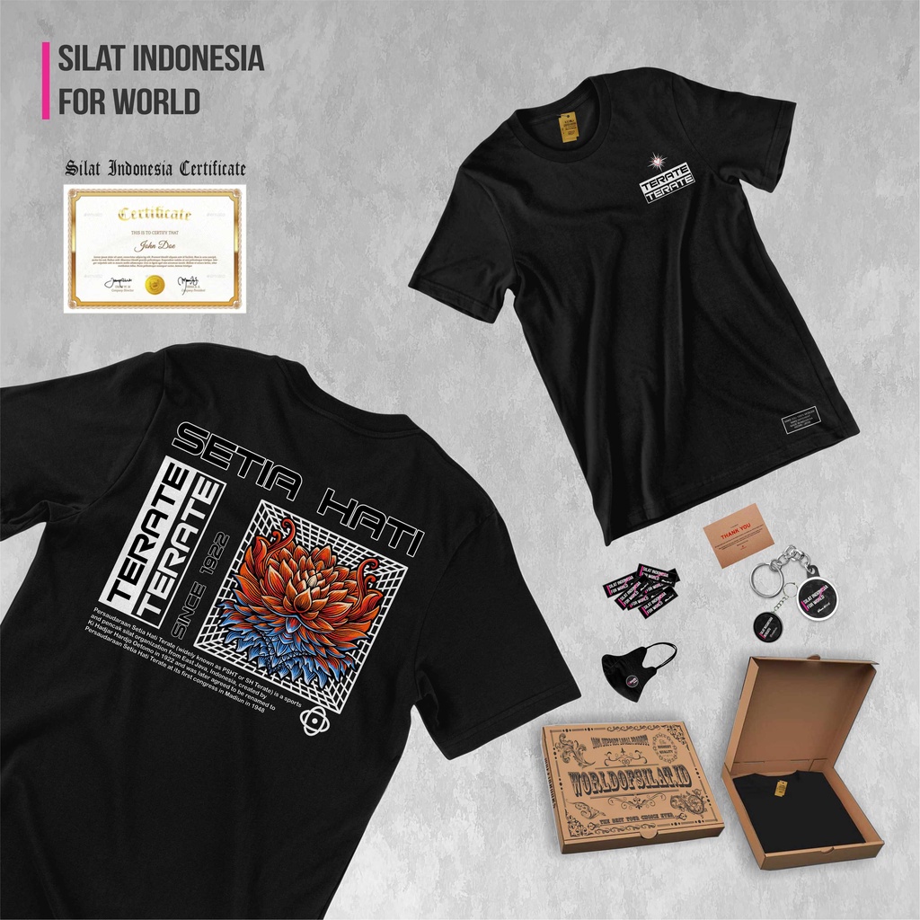 Jual Kaos Lotus 1922 Kaos Setia Hati Terate Distro Punkster Pencak ...